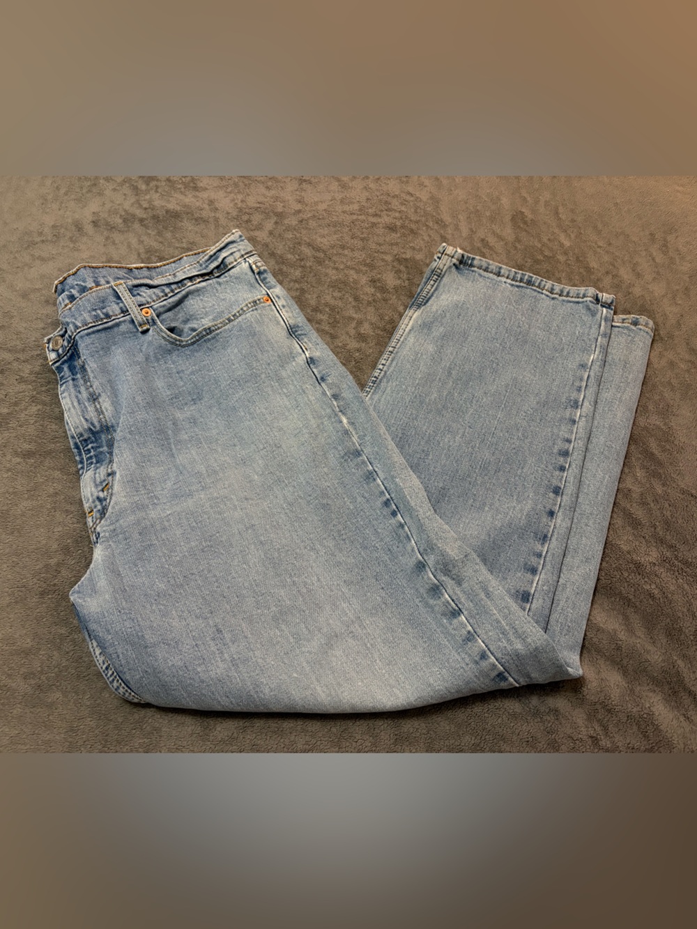 Levi’s Light Wash Classic Straight-Leg Jeans